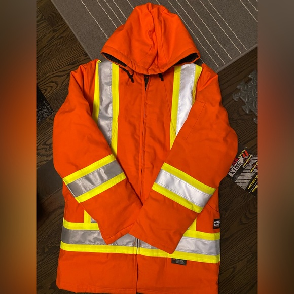 Work King Safety Hooded Duck Parka - Picture 2 of 9